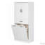 Armoire de rangement pour salle de bain avec deux paniers à linge-174542396