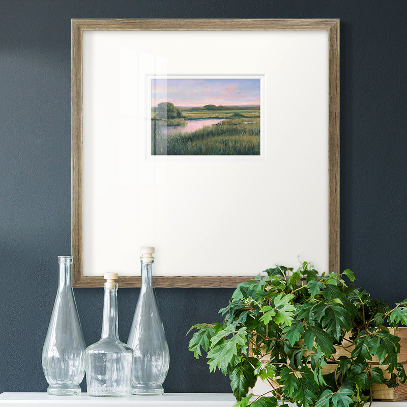 «Spring Marsh Ipremium», reproduction encadrée, H 17 po x l 17 po x P 1,25 po