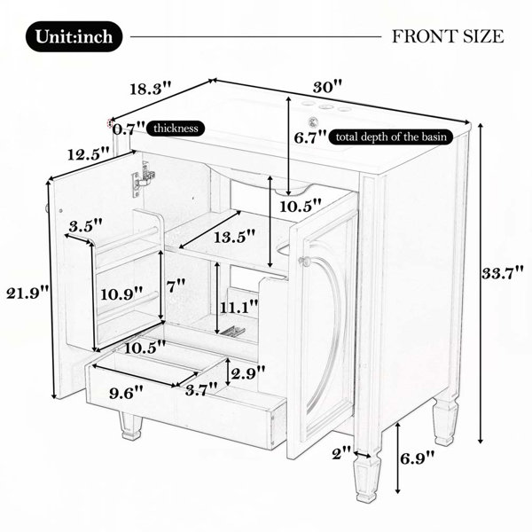 Dimensions du produit