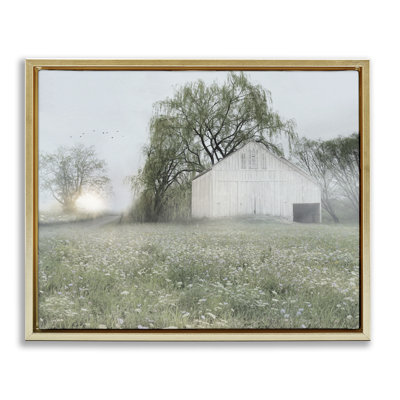 Art mural sur toile Drooping Trees Meadow Floater par Lux + Me Designs