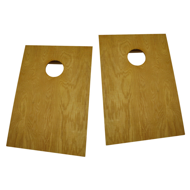 Ensemble de fauteuils à billes - Ensemble de cornhole en bois de qualité supérieure comprenant 8 sacs de 4 po de long par Trademark Innovations