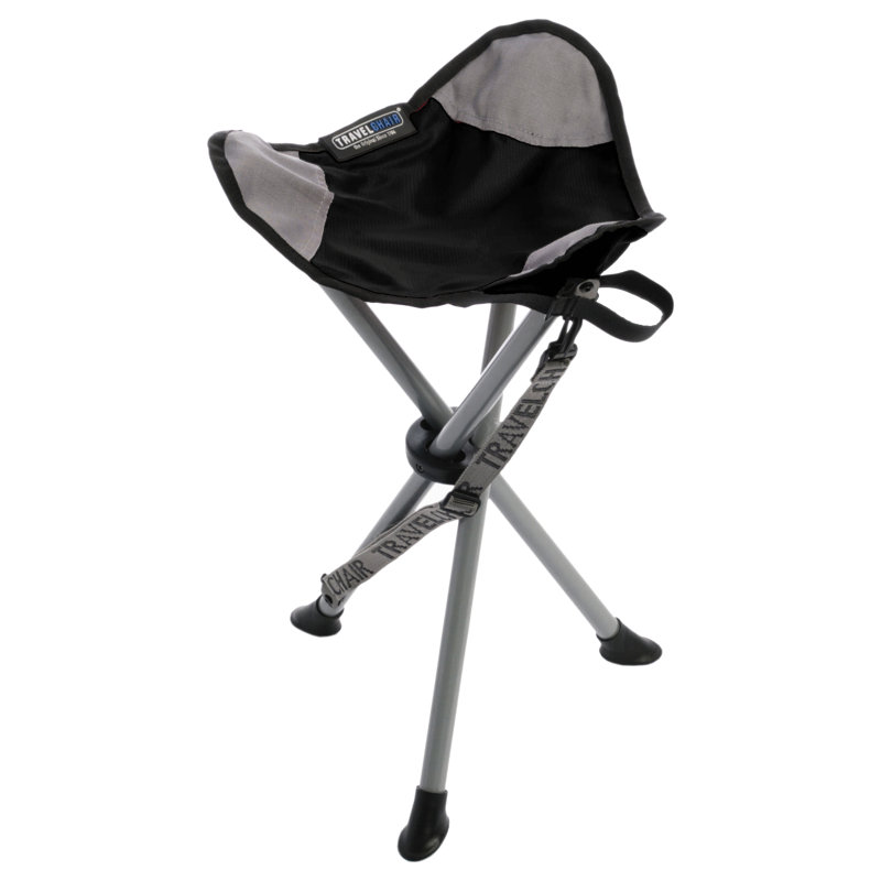 Tabouret pliant Jimena, Noir