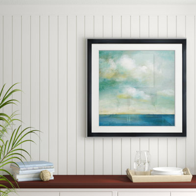 «Cloudscape I», reproduction encadrée