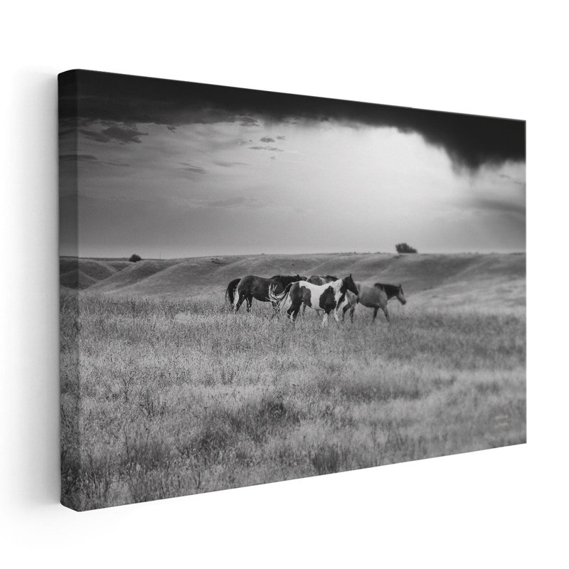 «Sunset Rains», reproduction d'art sur toile, H 40 po x l 60 po