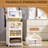 4 Tier Stackable Storage Bins, Storage Containers With Wheels Clear Plastic Storage Bins With 1 Lid, Large Collapsible Storage Box Multifunctional Stackable Storage Drawers For Home Office