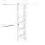 SuiteSymphony Wardrobe Starter Kit With Clothes Rails and Shelving fits Closets up to 274cm wide