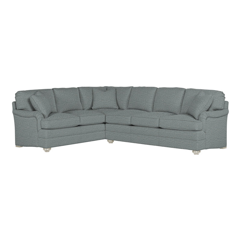 American Bungalow 2-Piece East Lake Modular Corner Sectional, Wrenn, Ozark Marina