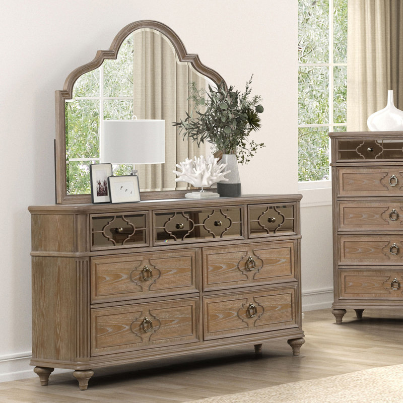 Commode simple 1 pièce commode en chêne rustique