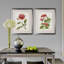 «Scarlet Botanical I», ensemble de 2 reproductions d'impressions encadrées-28785849