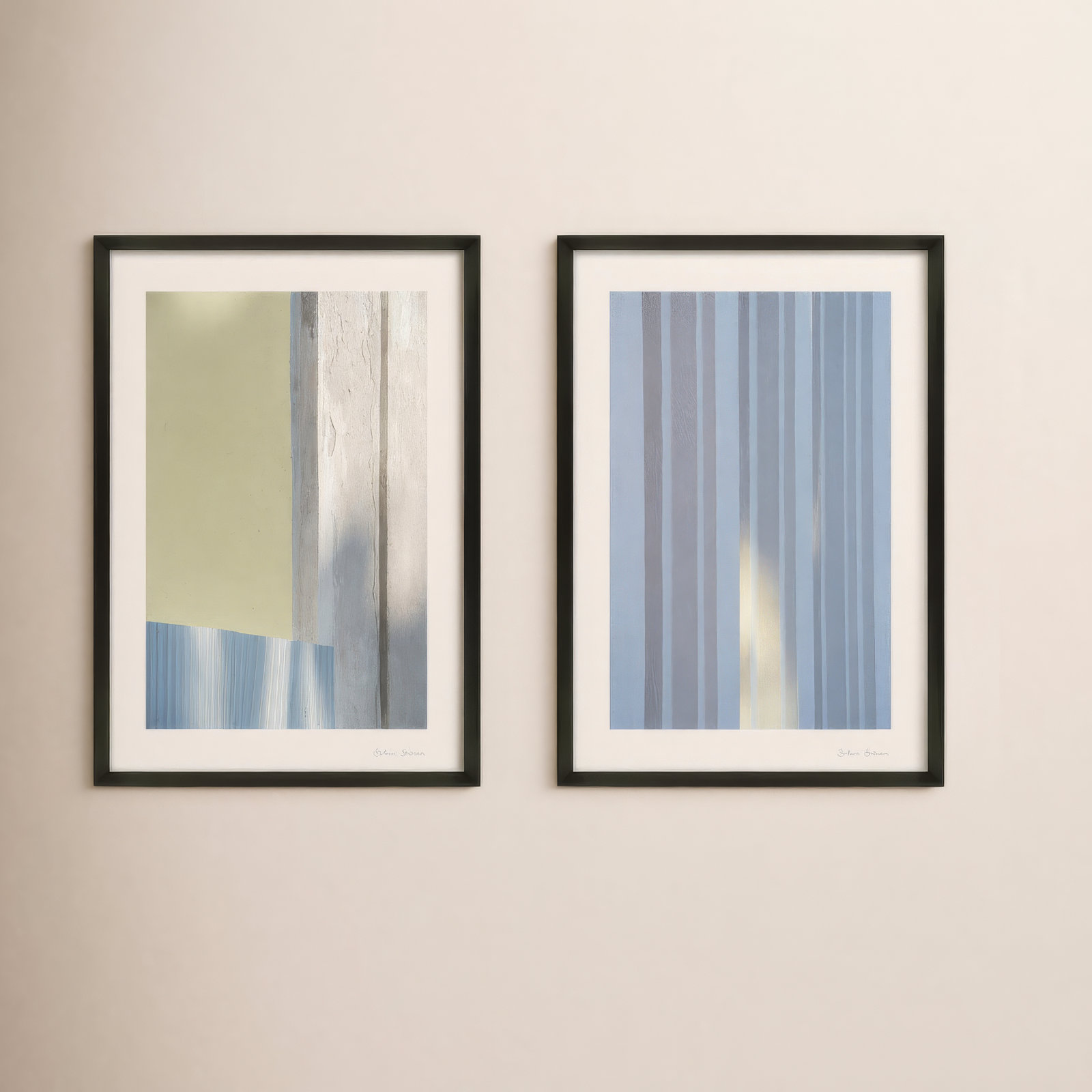 Sun And Concrete by Svetlana Smirnova, Black, 38" H x 26.5" W x 1.25" D