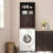 Keedyn 77" H Freestanding Over-the-Toilet Storage Rack and Cabinet-264302950