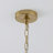 Dimmable 8 - Light 32" Modern Textured Glass Bubble Chandelier