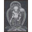 Newari Padmattani Avalokiteshvara - Thangka bouddhiste tibétain Brocadeless