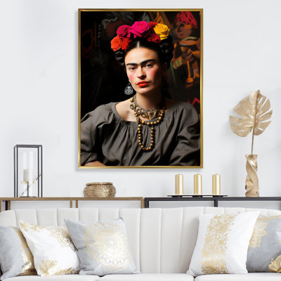 Portrait d'une femme mexicaine romane III