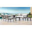 Vegas Powder Coated Aluminum Coffee Table