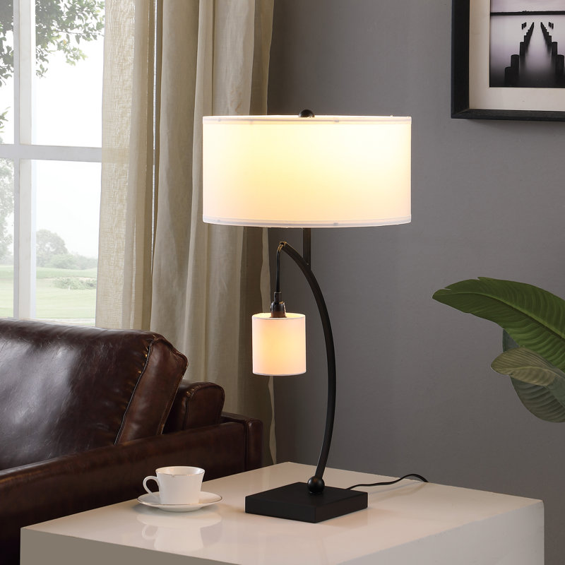 Lampe de table Modern, Matte Black