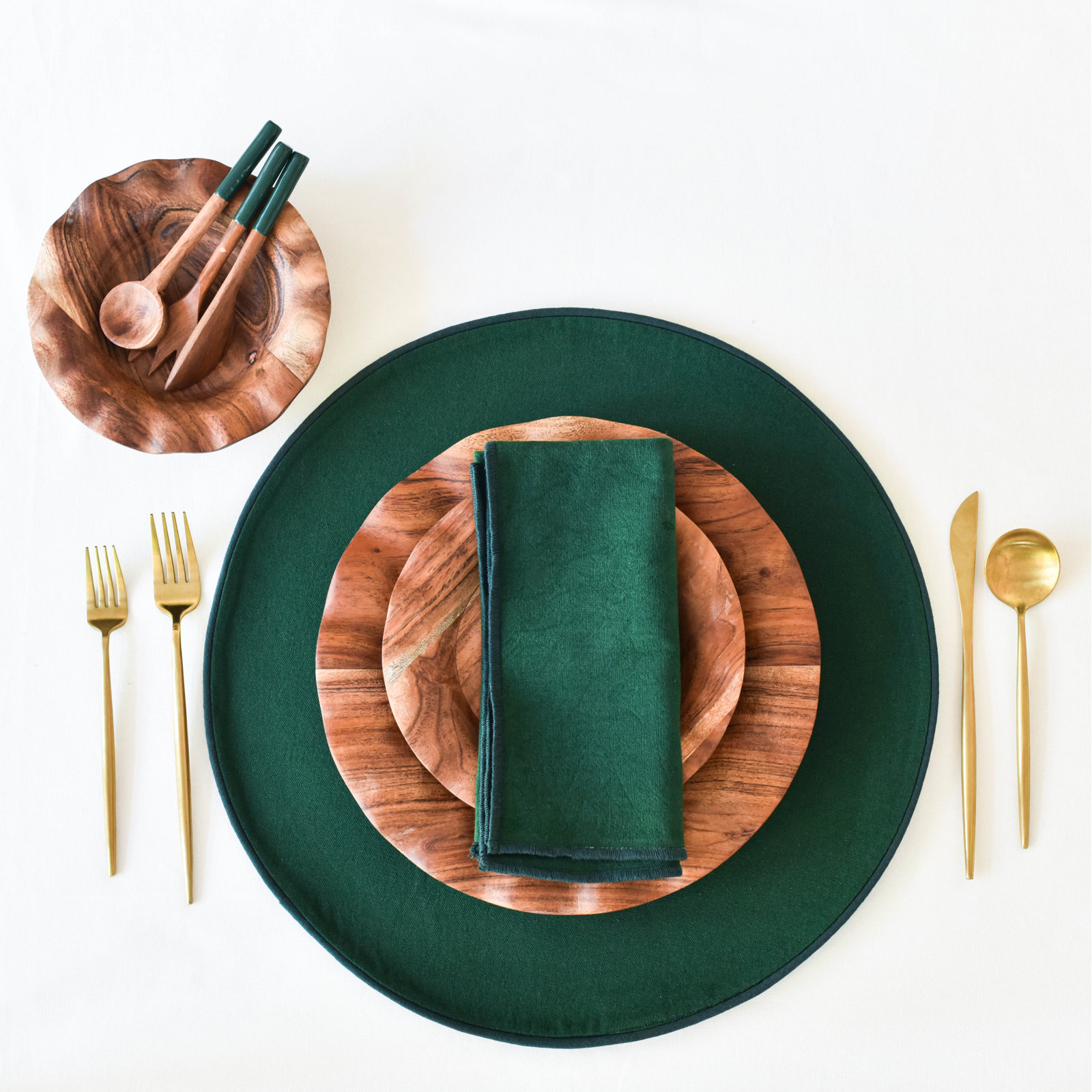 Reversible Placemat, Pine