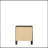 Gray Finish Nightstand
