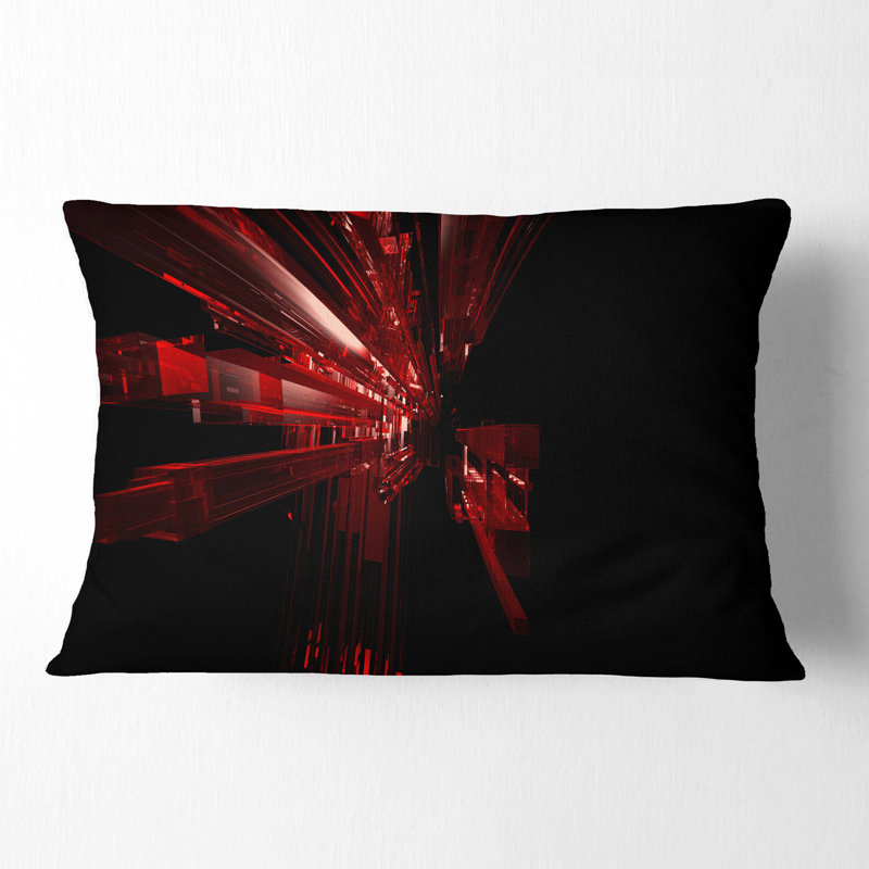 Coussin lombaire abstrait