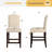 Red Barrel Studio Set Of 4 Nailhead Bar Stools Upholstered Counter Height Stool For Kitchen/dining Room-2127892223-2127892221