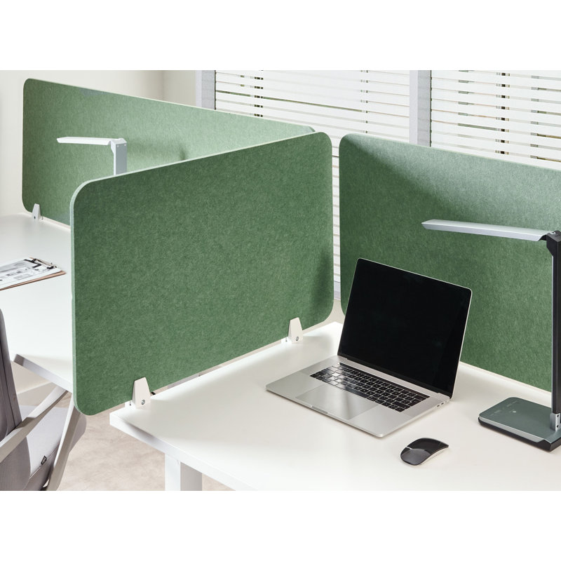 Desk Dividers, 50cm H x 80cm L, Green