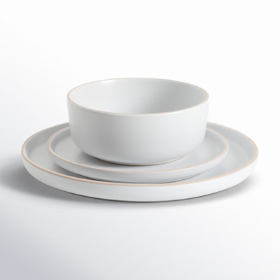 Gibson Soho Lounge Matte 18 Piece Dinnerware Set, Service for 6