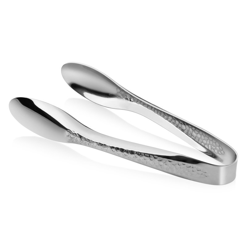 Pinces de service 1 pièce martelée à la main quinn Everly, L 9 po x l 4 po