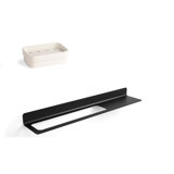 Seta 2 Piece Bathroom Hardware Set