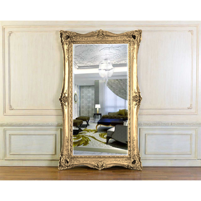 Jasmijn Solid Wood Rectangle Floor Mirror
