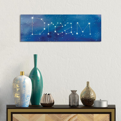 Star Sign Dream by Cynthia Coulter - Wrapped Canvas Panoramic Print