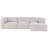 Jaye - 3 Piece Upholstered Sofa With Ottoman