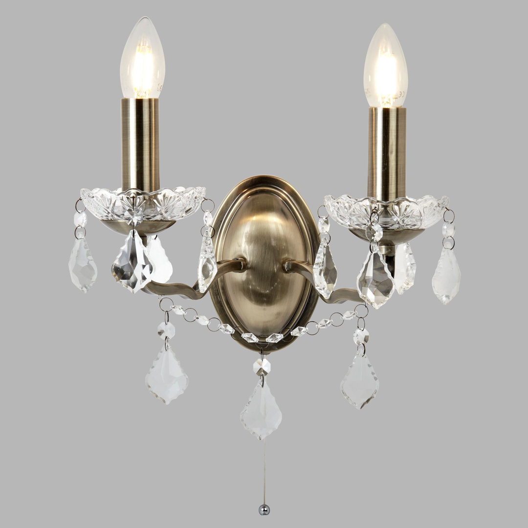 Battey Candle Wall Light
