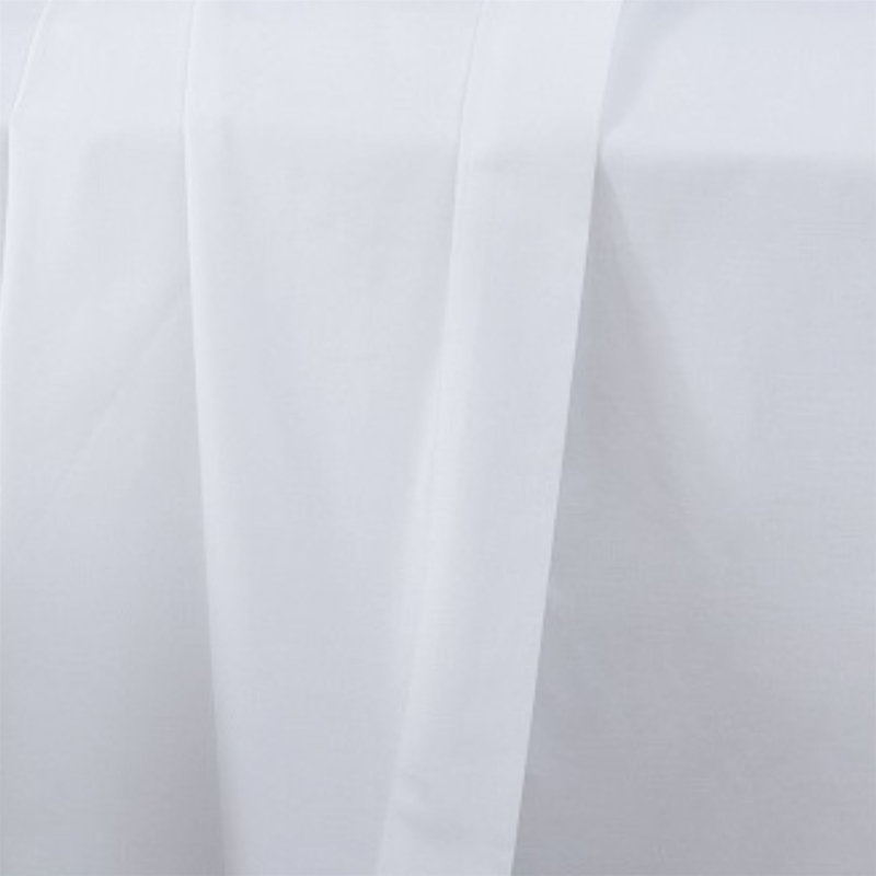 Barrone Percale Fitted Sheet, King Fitted Sheet, White