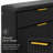 Fluted Shoe Cabinet Set, Flip Storage and Padded Entryway Bench