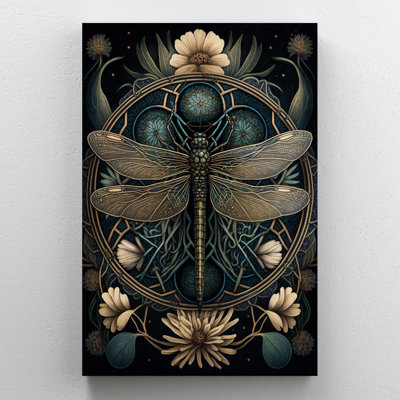 " Lilies And Dragonfly "