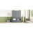 Queen Size Murphy Bed Wall Bed With Cushion,Gray