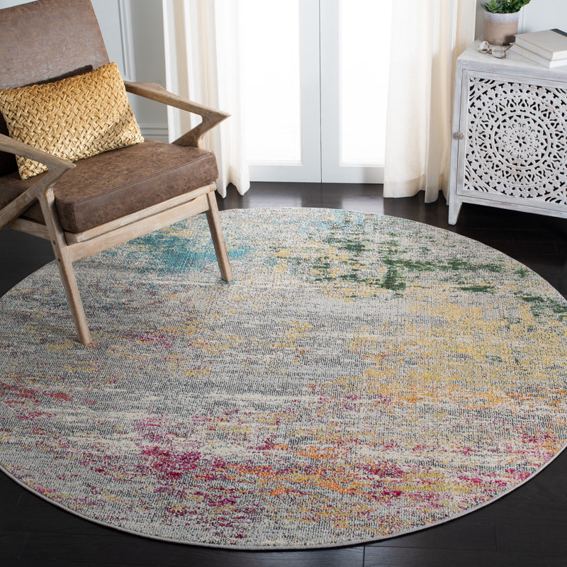 Masardis Abstract Area Rug, Round 152cm