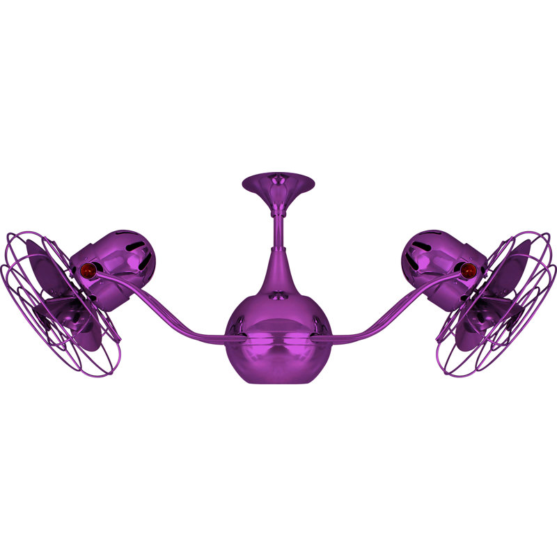 42" Vent Bettina 6 Blade Ceiling Fan, Ametista