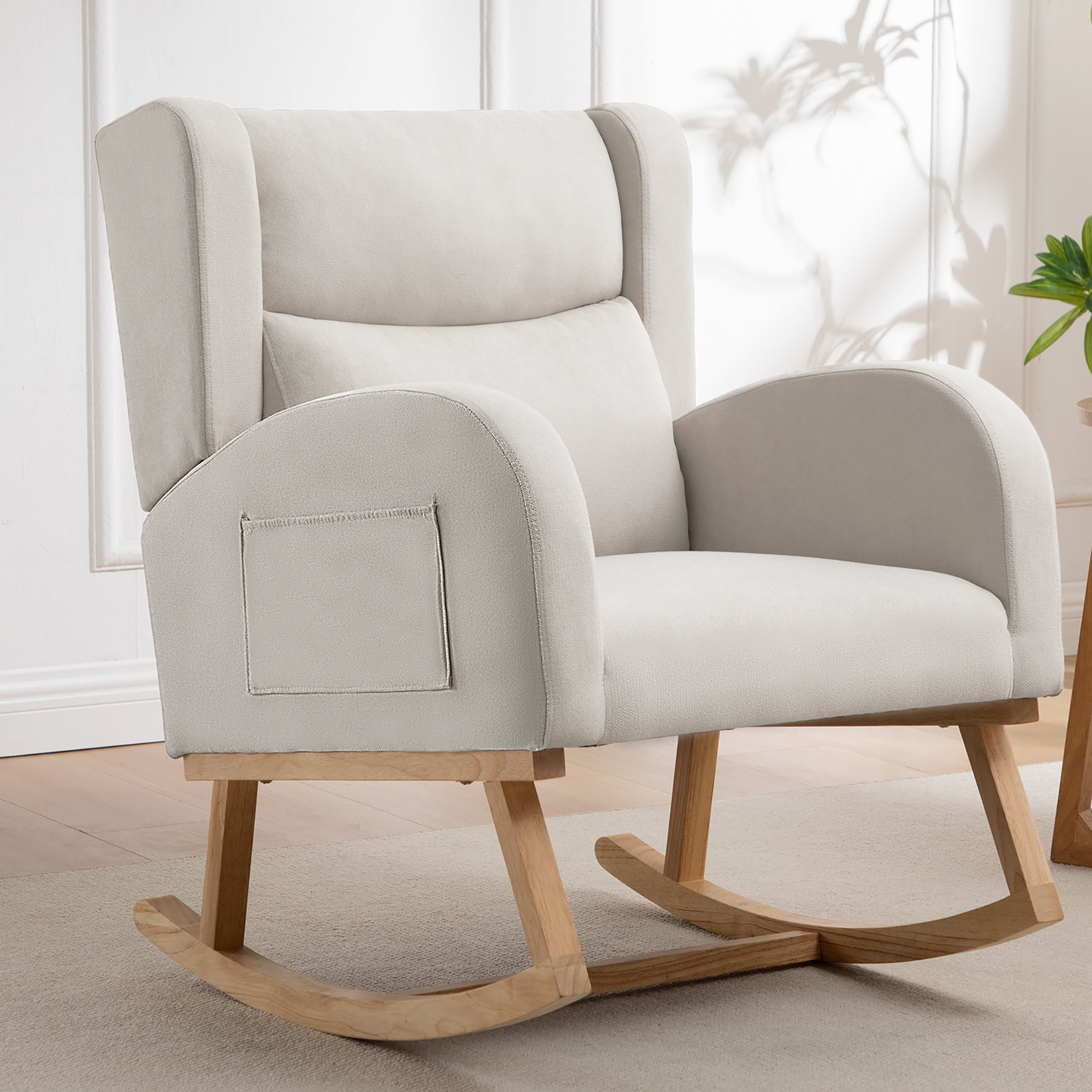 Ebern Designs Rocking Chair For Living Room | Wayfair