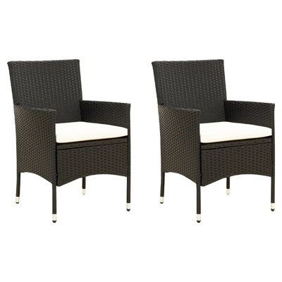 Chaise de patio avec coussin