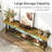 70.9" Extra Long Sofa Table Behind Couch, Industrial Entry Console Table For Hallway, Entryway & Living Room-434753805
