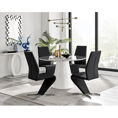 Eubanks 4 - Person Dining Set