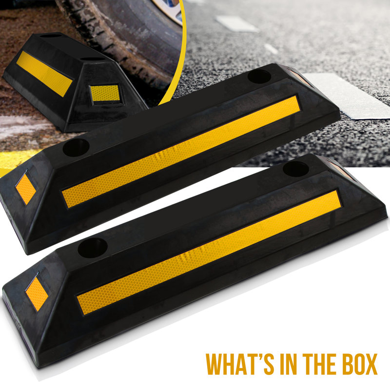 Pyle Rubber 21.7'' L Van Ramp