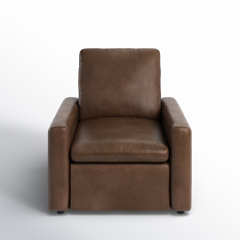 Tillery Recliner, Top Grain Leather,  Brown