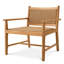Chaise longue d'extérieur en teck Pivetti