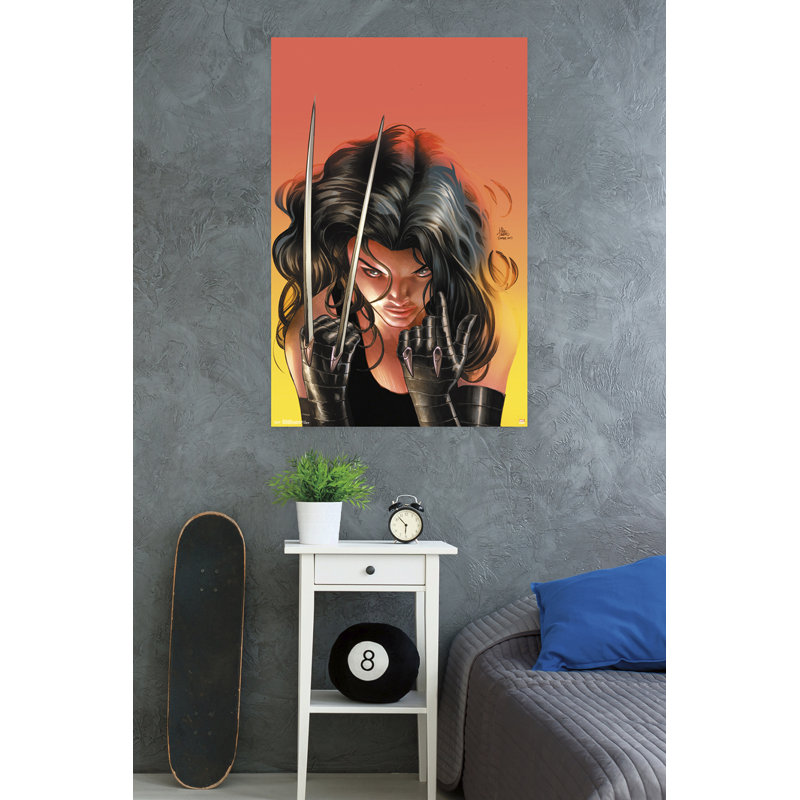 Impression sur papier x-23-griffes