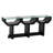 Ando 75'' Glass Top Console Table