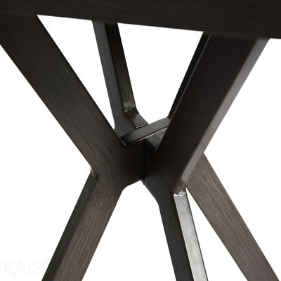 Table en aluminium coulé