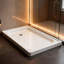 Left Drain Single Threshold - Acrylic and Fibreglass - 60 X 32 X 5.5