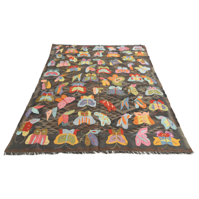 Tapis brun foncé Odell